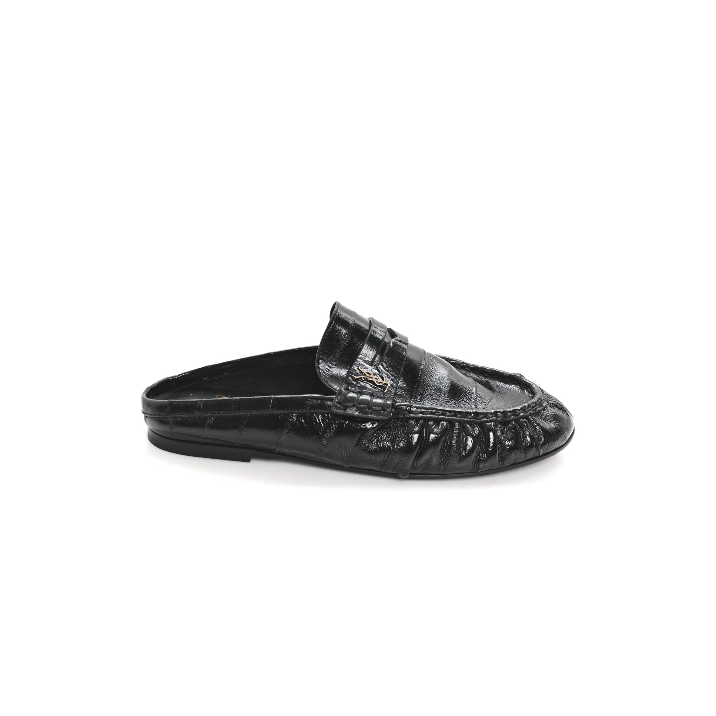 YSL RADIANCE CALFSKIN LE LOAFER PENNY SLIPPERS